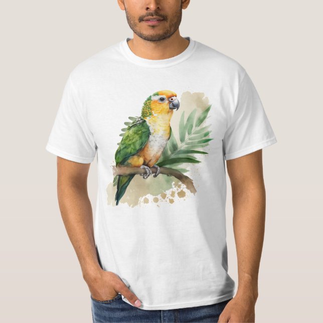A nice white bellied caique T-Shirt (Vorderseite)