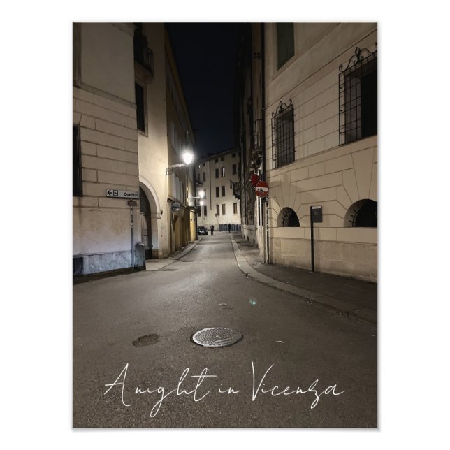 A night in Vicenza Fotodruck (Vorne)