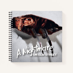 A Nightmare on Elm Street   Freddy Krueger Peeking Notizbuch