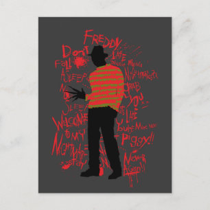 A Nightmare on Elm Street   Nicht einschlafen Feiertagspostkarte