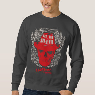 A Nightmare on Elm Street   They Tried To Burn Me Sweatshirt