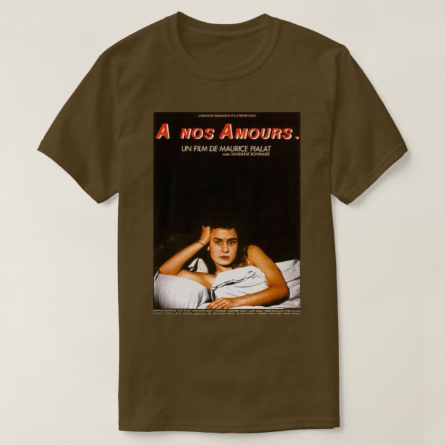 A nos amours Poster T-Shirt (Design vorne)