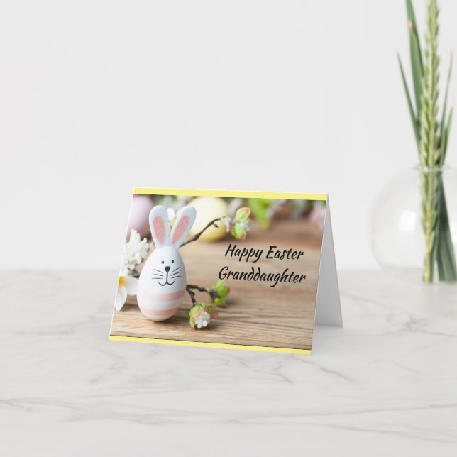 À NOTRE CARTE DE PÂQUES * GRAND-FILLE* SPÉCIALE (Devant)