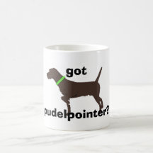 "A obtenu Pudelpointer ?" Tasse de café