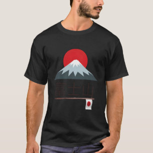 Å OEå£"ű MT Fuji Fujisan Hikingklettern, T-Shirt