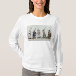 A ohne Culotte mit seinem Pike, ein Carter T-Shirt