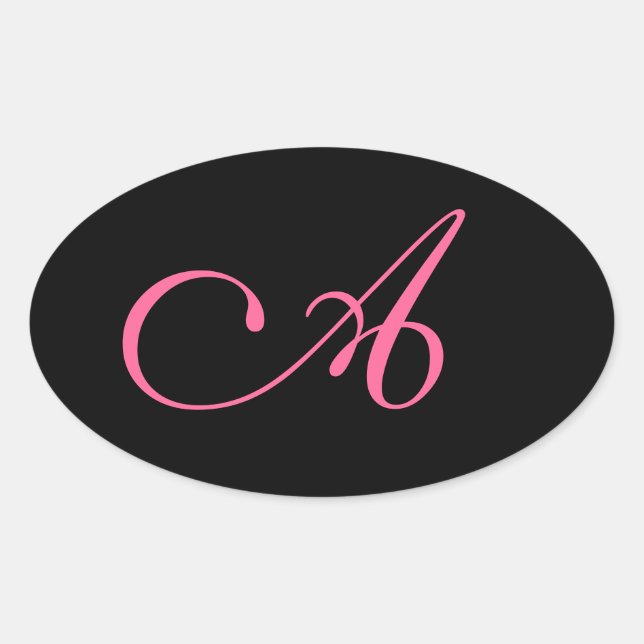 A OVALER AUFKLEBER (Vorderseite)