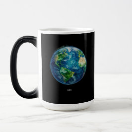 A painting of the earth in a space verwandlungstasse