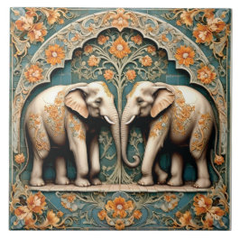 A Pair of Pachyderms Fliese