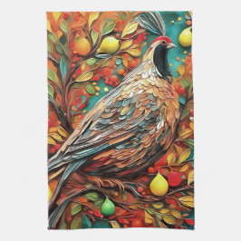 A Partridge In A Pear Tree Geschirrtuch