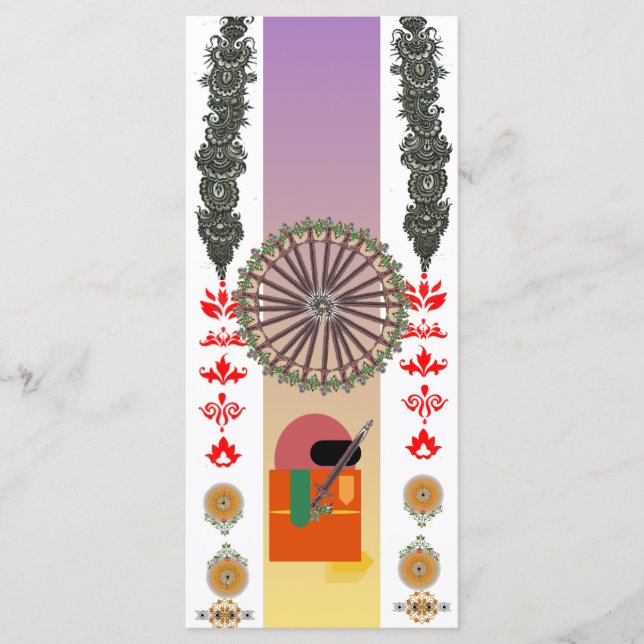 A Path Through a Journey Flat Card (Vorderseite)