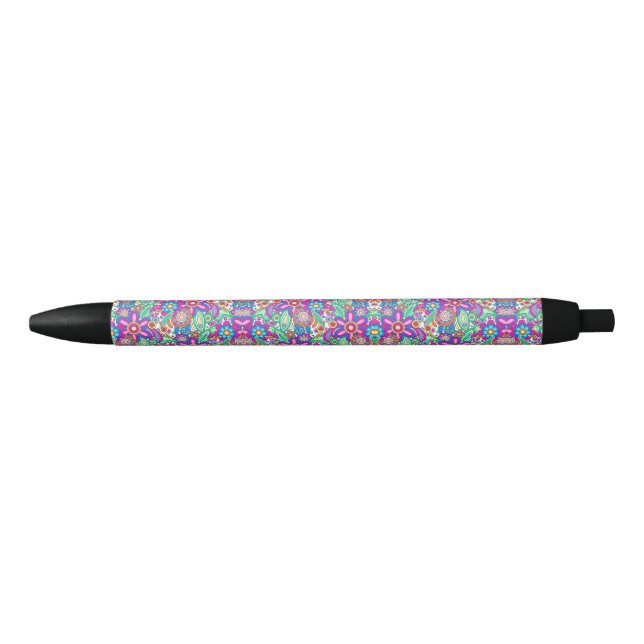 A pen with a black tip and clip kugelschreiber (Vorderseite)