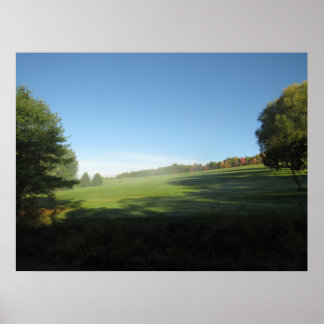 A Pennsylvania Foggy Morning Poster