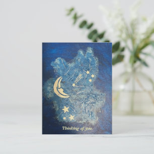 À penser à vous, Cartes postales Lune et Étoiles