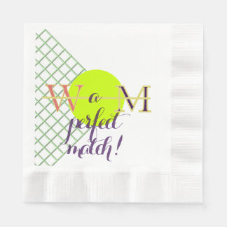 A Perfect Match Paper Napkin Serviette