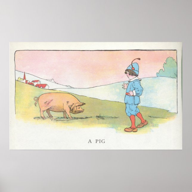 A Pig Poster (Vorne)
