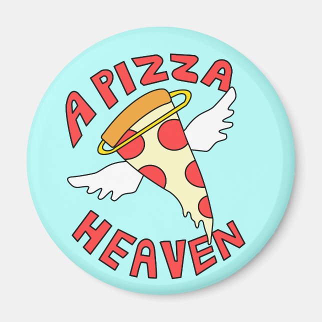 A Pizza Heaven Magnet (Vorne)