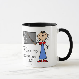 A plus Lehrer Tasse