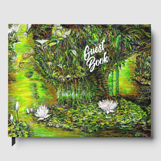 A Pond with Unpure Thoughts Gästebuch (Vorderseite)