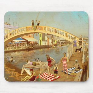A Ponte dos Carcavelos. Aveiro (Portugal) Mousepad