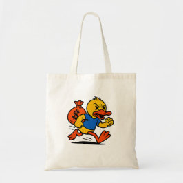 A POP ART STYLE THIEF DUCK Tote Bag Tragetasche