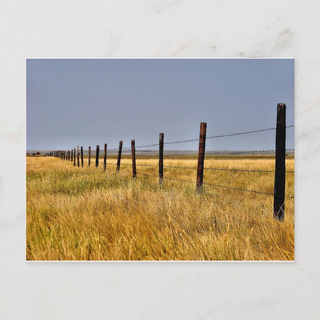 A Prairie Mile Postkarte (Vorderseite)