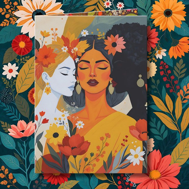 A Pretty Inspirational International Women's Day  Karte (Von Creator hochgeladen)