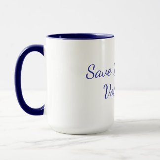 a pro democracy coffee mug tasse