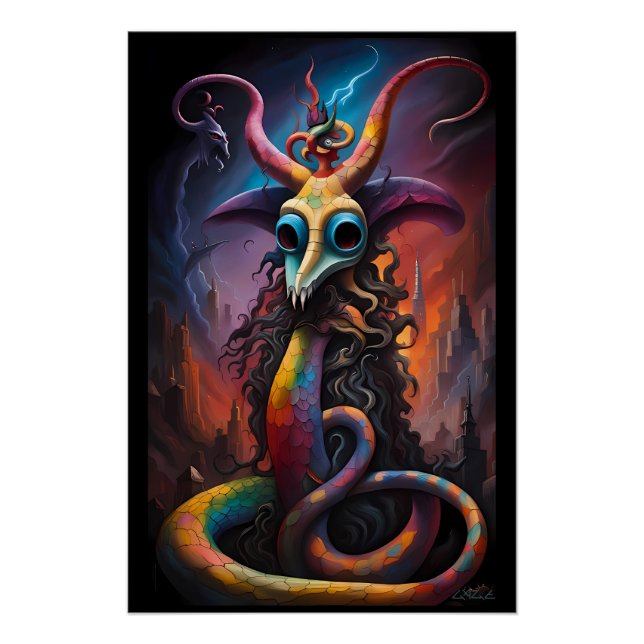 A Prophecy Sealed in the Beastly Masquerade Poster (Vorderseite)