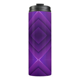 A purple travel mug with a sleek black lid thermosbecher