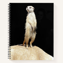 A Quirky Meerkat - Notebook Notizbuch