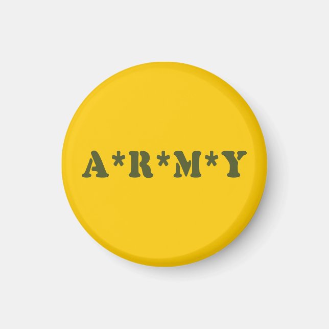 A*R*M*Y MAGNET (Vorne)