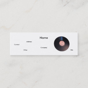 A&R-Visitenkarte Mini Visitenkarte