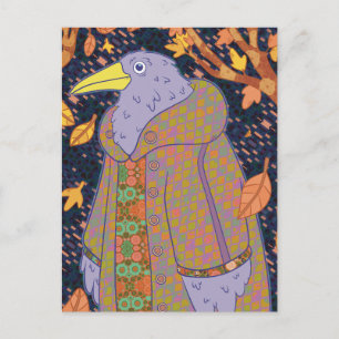 A Raven Postkarte
