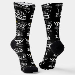 A Real Boss (For Him) Quote Socken