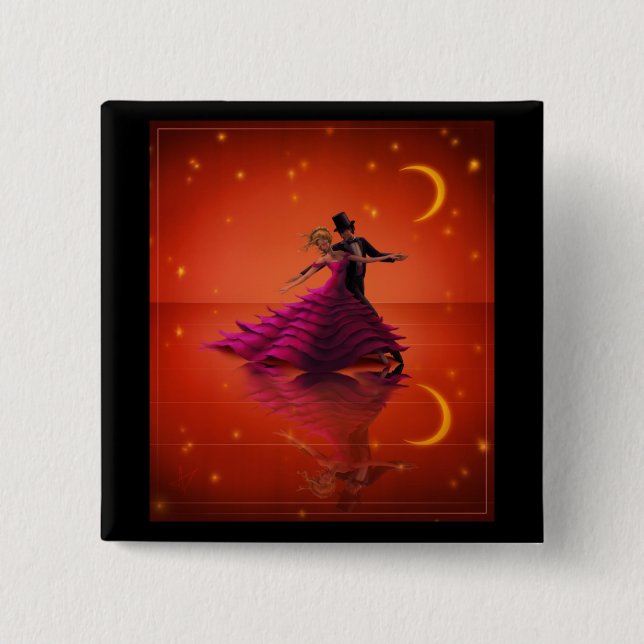 A Red Waltz Button (Vorderseite)