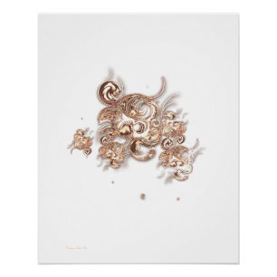 "A Reflection Elegance", Glossy Poster