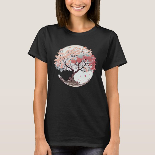 A Refreshing and Enchanting Tree of Life Cherry Bl T-Shirt (Vorderseite)