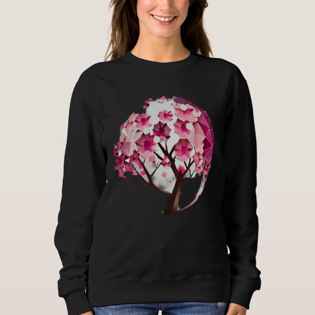 A Refreshing and Vibrant Cherry Blossom Tree of li Sweatshirt (Vorderseite)