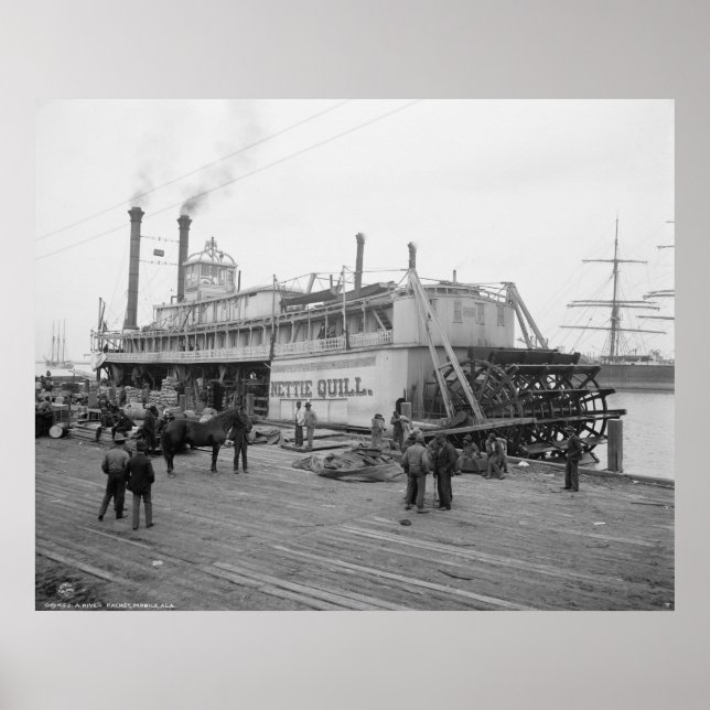 A River Packet Poster (Vorne)