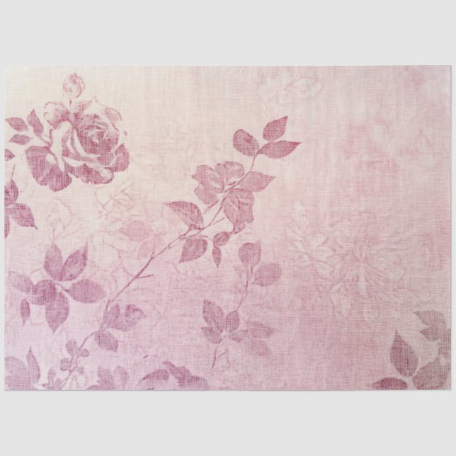 A Rose and Lace Series Design #8 Seidenpapier (Vorderseite)