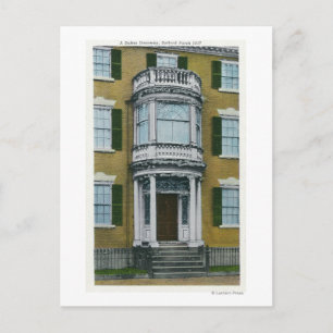 A Safford Porch, a Salem Doorway Postkarte