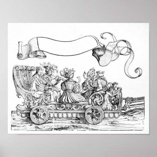 A Scene from Maximilian's Triumphal Procession Poster (Vorne)