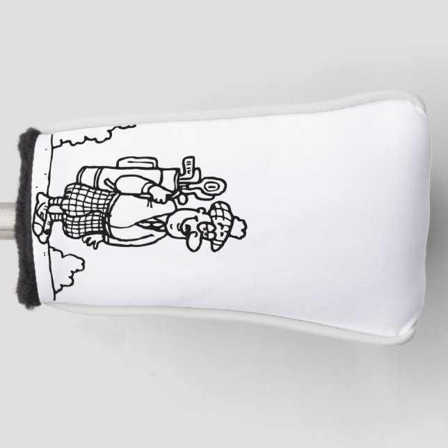 A Scottish Golfer Golf Headcover (Vorderseite)