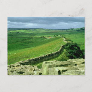 A Sektion of Hadrian's Wall, 2nd Century AD Postkarte