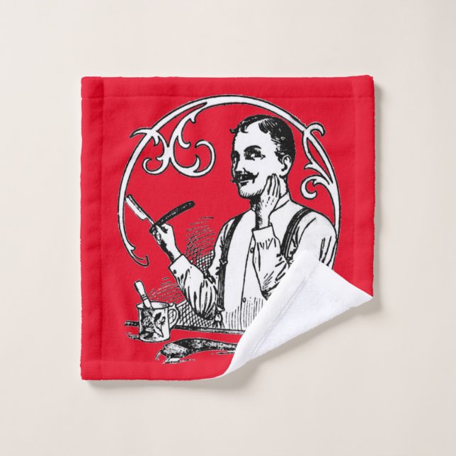 A Shaver's Wash Cloth Waschlappen (Waschlappen)