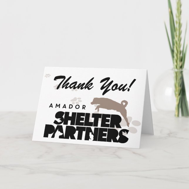 A-SHELTER Partners Logo DANKE (Vorderseite)