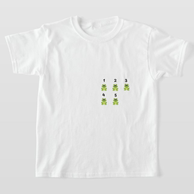 A shirt designed for children to learn  (Ablage )