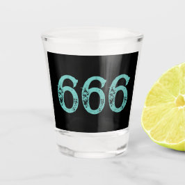 A Shot 666 Verre de tir