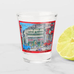 A Shot Bars en verre abattu à Ensenada